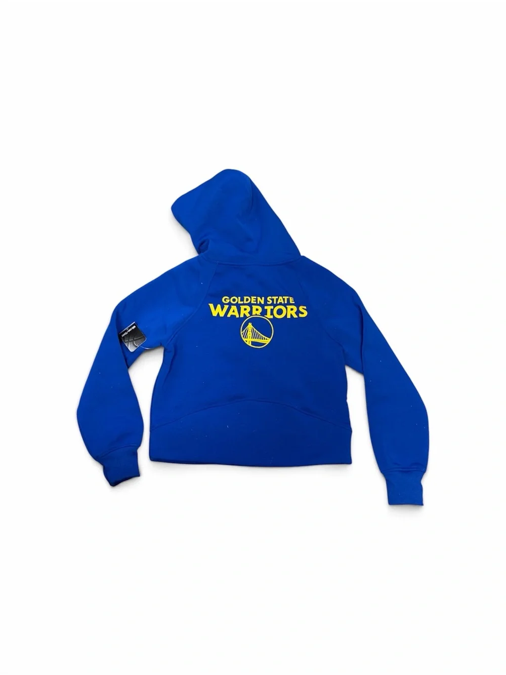 Kids Royal Blue Zip Hoodie Golden State Warriors